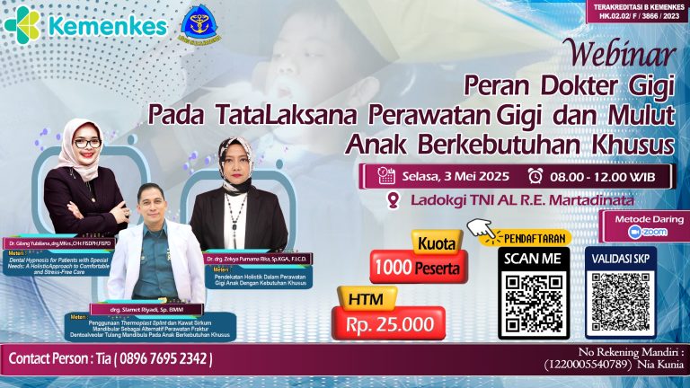 PERAN DOKTER GIGI PADA TATALAKSANA PERAWATAN GIGI DAN MULUT ANAK BERKEBUTUHAN KHUSUS